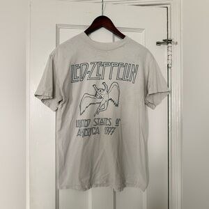 Led Zeppelin • White Graphic T-Shirt